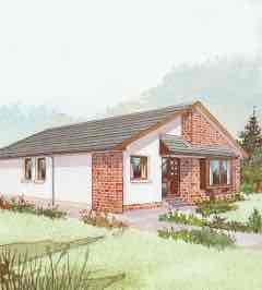 Scottish freelance illustrators artist impressions of The Clardon house