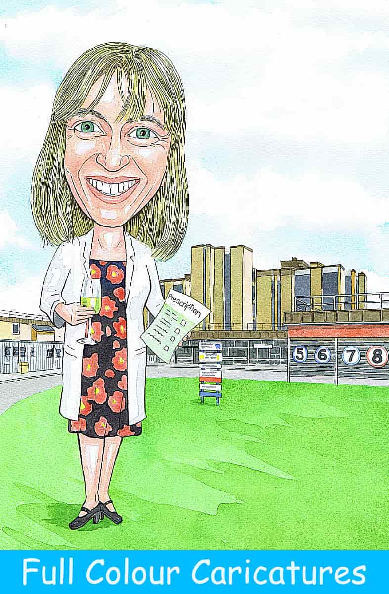 View Rons full colour custom caricatures gallery